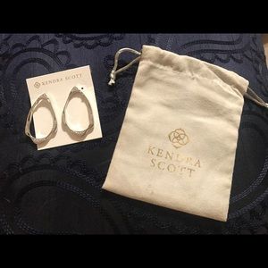 Kendra Scott Silver earrings